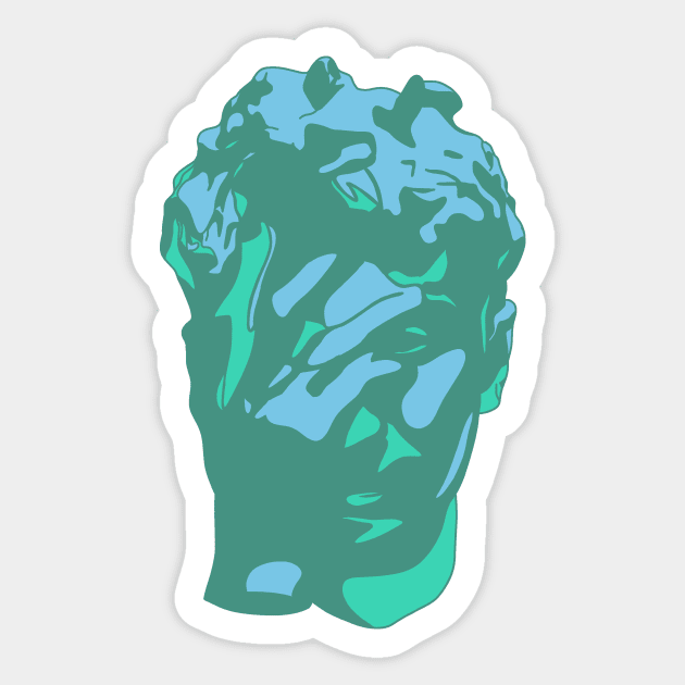 Glass Animals Dreamland (Head Only) Sticker by SpareFilm